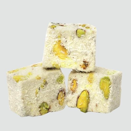 Bulk With Pistachio Sultan Double Turkish Delight (%15-23) 5 Kg | Karlızade