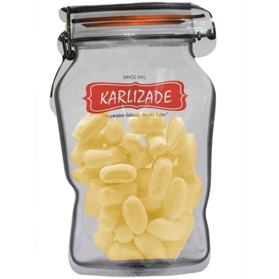 Lemon Flavored Turkish Mevlana Candy 500 Gr Jar Packaged | Karlızade