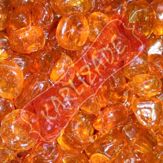 Orange Flavored Turkish Akide Candy (Scissors) 100 Gr Bucket | Karlızade